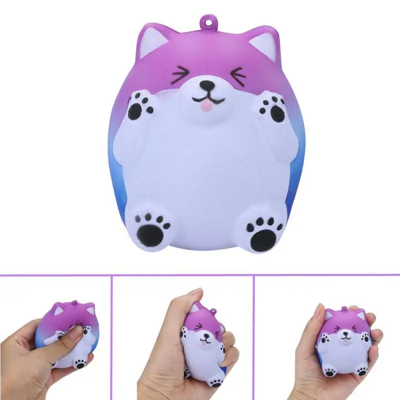 

2019 Squeeze soft galaxy cute bear slow rise cream with milky smell decompression toy fun gift scuishies blandos F1