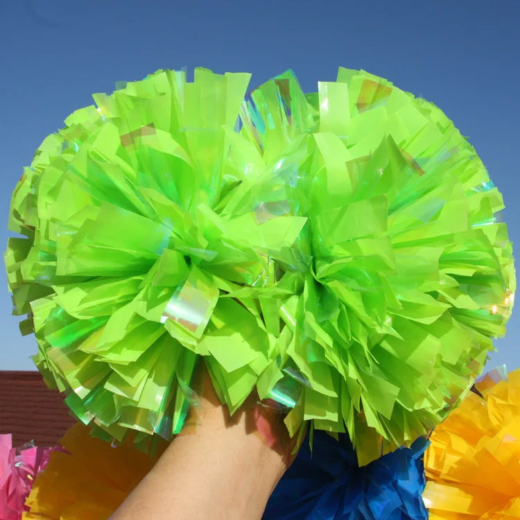 10 шт. зеленые широкие ленты диаметром 1000*3/4 дюйма|cheerleading pom poms|cheerleading pompom |