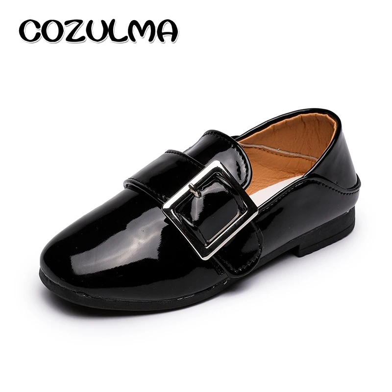COZULMA 2017 Spring Quality Patent Leather Kids Casual Shoes For...