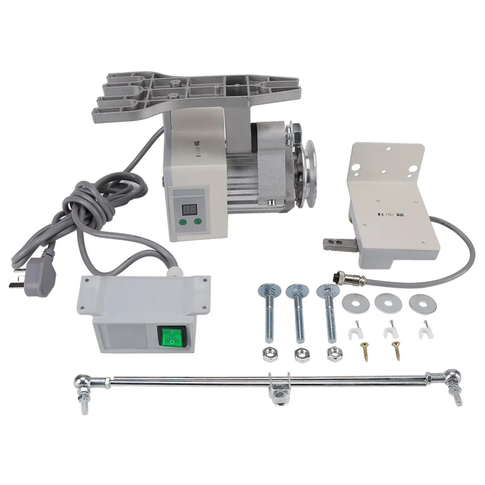 

1pc AC motor Brushless Motor 220V 400W 4500RPM Adjustable Brushless Motor for Industrial Sewing Machine