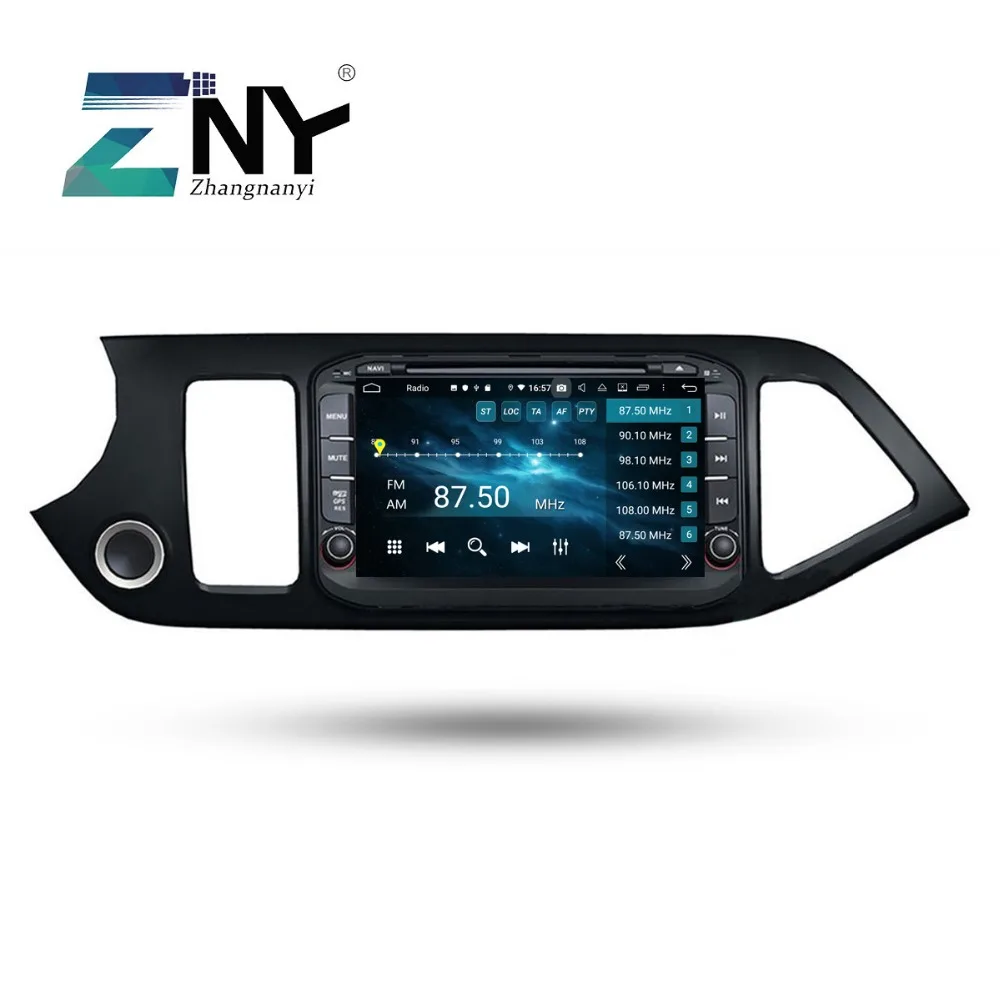 8 &quotips 1024x600 Android 9 0 автомобильный стерео gps для Kia Morning Picanto 2011 2012 2013 2014 DVD Радио FM BT