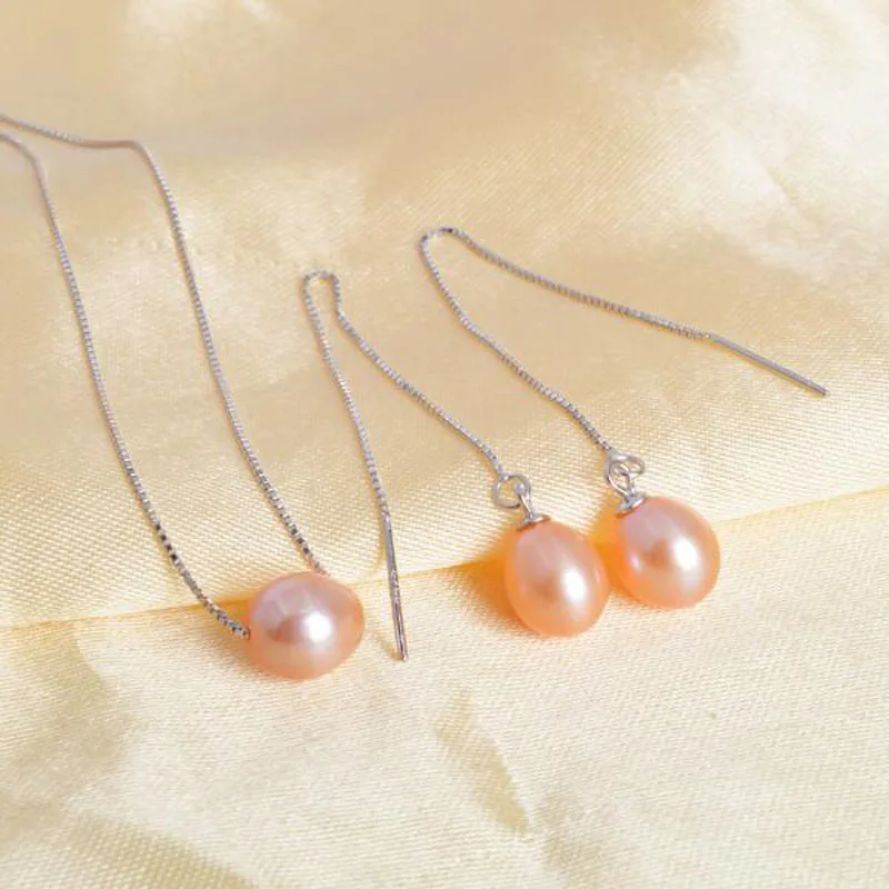 ASHIQI-925-Sterling-Silver-Jewelry-Set-Freshwater-Pearl-Necklaces-Earrings-7-8mm-Rice-Natural-Pearls-for (2)