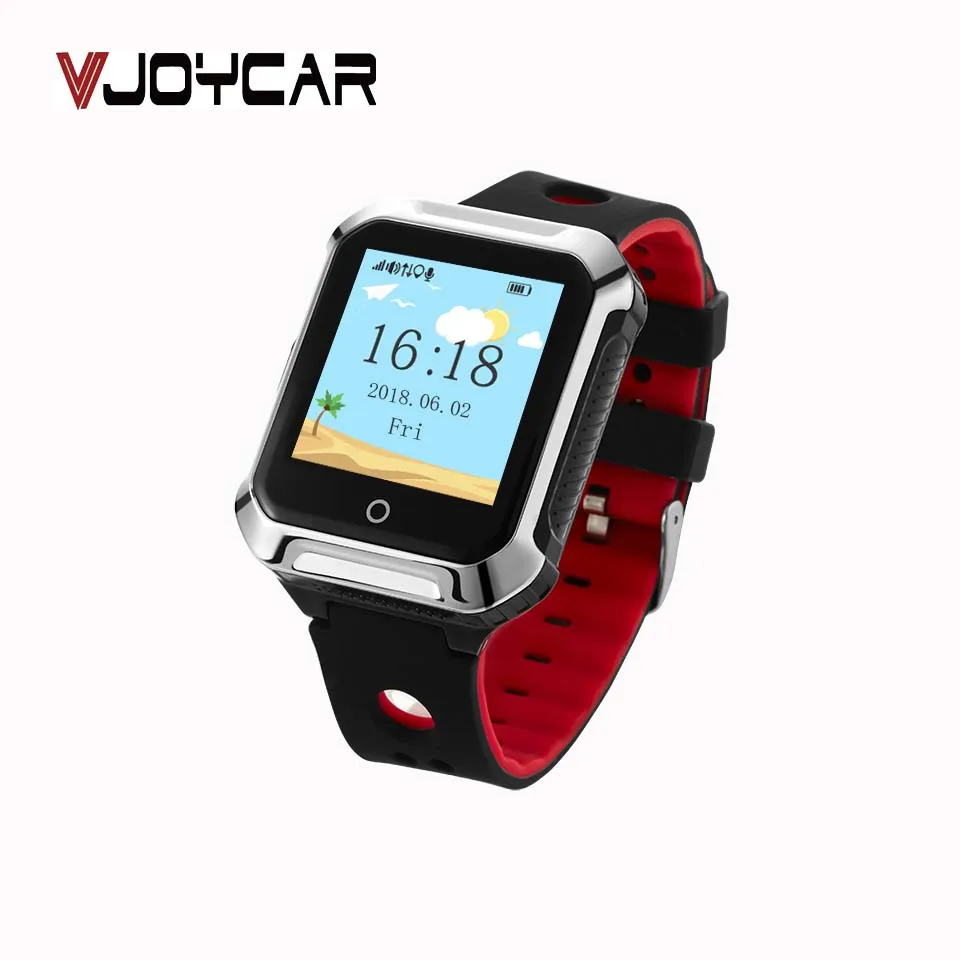 VJOYCAR GPS Смарт часы Android IOS сенсорный экран телефонный звонок GSM локатор пульса и