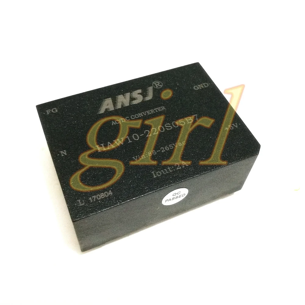 

Power module 220V to 5V isolation module power 10W output 2A HAW10-220S05B7