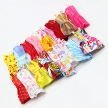 10pcs Mixed Kids Handmade Doll Dress for Barbie doll Fashion Fitness Party Mini clothes Dress eg039