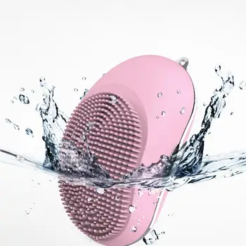 

New Silicone Waterproof Vibrating Pore Cleansing Instrument Wash Instrument Cleaner Electric Wash Brush Wash Tool for home gift