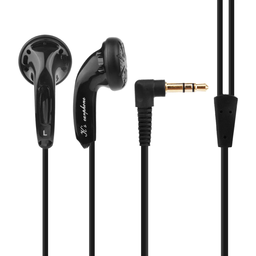 K-jeva slušalka Impedanca v ušesnih slušalkah 64 ohmov Slušalka 64 ohmov Earbud s ploščato glavo Vtiči za ušesne čepe Kill Monk Earbud