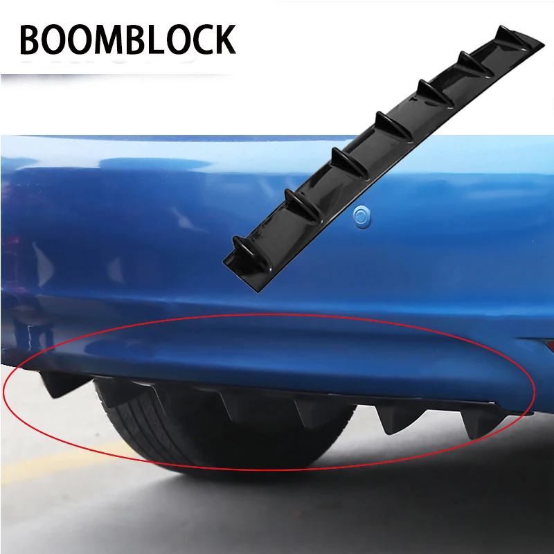 

Автомобильный задний бампер BOOMBLOCK 3D, классная модель для Opel Astra H G J Volvo S60 V70 XC90 Citroen C5 C4 C3 Subaru Forester