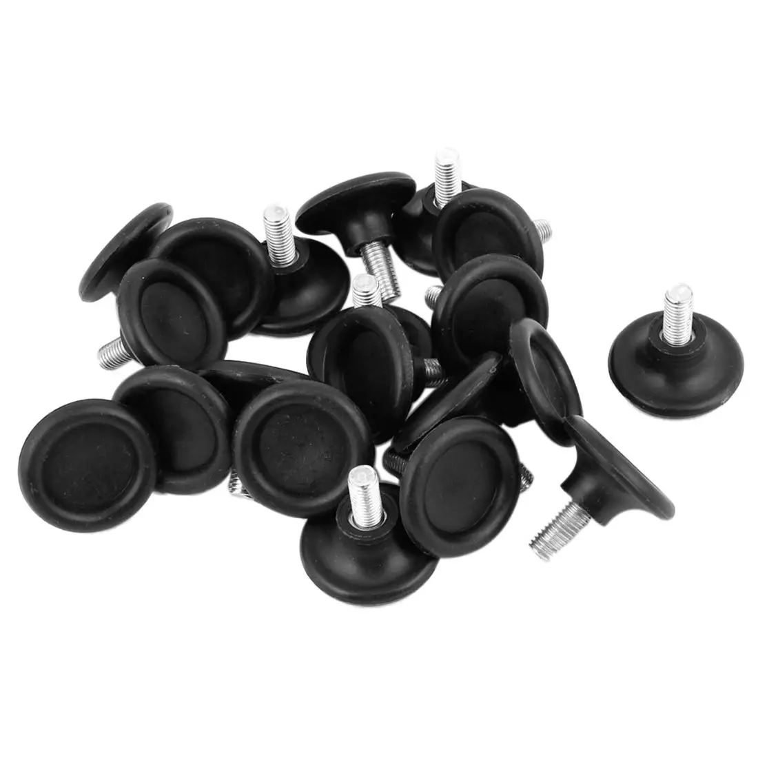 

20 Pieces Hot Sale Leveling Foot 38mm Base M8x17mm Thread Table Adjustable Balancing Foot Height Compensation Foot