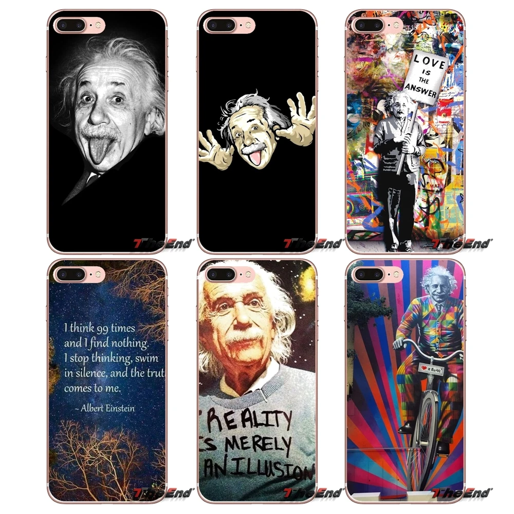 For Huawei Honor 5A LYO-L21 Y6 II Compact Y5 2 Y5II Mate 10 Lite Nova 2i 9i Fundas Mobile Phone Cover Bag Banksy Albert Einstein | Мобильные
