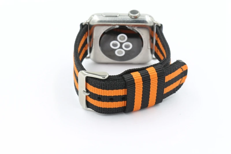 Ремешок URVOI для apple watch Series 6 SE 5 4 321 NATO плетеный нейлоновый ремешок iwatch Модный