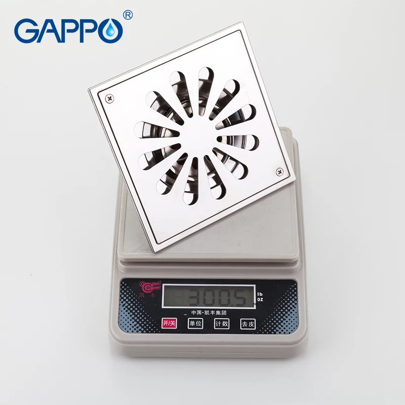 GAPPO стоки из нержавеющей стали отходы Drainsanti-odor трап душ слив воды фильтр напольные сливы для ванной отходов стопор