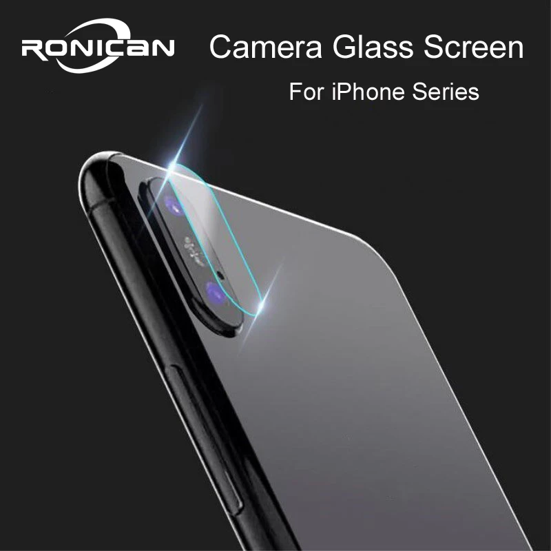

10Pcs Back Transparent Camera Lens Tempered Glass Film For iPhone X 8 Plus Protective Protector Guard Cover For iPhone 7 7 Plus
