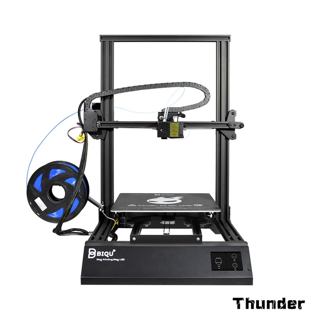 Cheap BIQU Thunder DIY 3D Printer Metal Auto leveling Reprap i3 Printer Dua Z Filament Sensor Mk8 Extruder Impressora 3D Drucker 