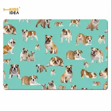 HUGSIDEA современное изображение с милыми собачками пол Передней Двери Коврик противоскользящий животное гостиная открытый ковер для кухни Туалет