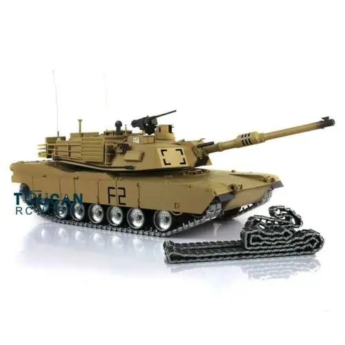 Henglong 1/16 масштаб 6,0 настроить Abrams rc Танк 3918 360 револьверная отдача ствола TH12946