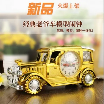 

Creative Classic Car Shape Alarm Clock Retro Vintage Train Alarm Clock Classic Car Shape Alarm Clock Home Decor Bedroom 3DNZE02