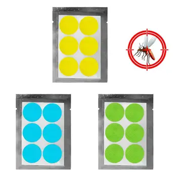 

60Pcs Mosquito Repellent Stickers Anti-mosquito Bite Children Non Toxic Patch Keeps Insects For Camping Travel Summer Outdoors