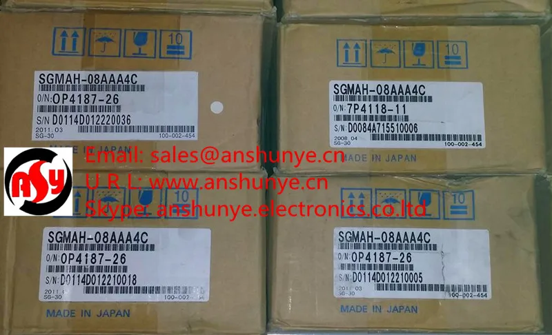 NEW YASKAWA AC Servo Motor SGMAH-08AAA4C ,BRAND-NEW IN ORIGINAL PACKAGING yaskawa servo motor encoder sgmph aaa
