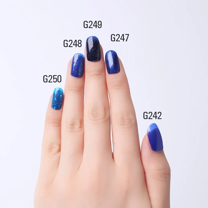 Голубое небо Алмазный УФ-Гель-лак для дизайна ногтей замачиваемый Гель-лак светодиодный лак стойкий 10 мл бутылка доступно 9 цветов