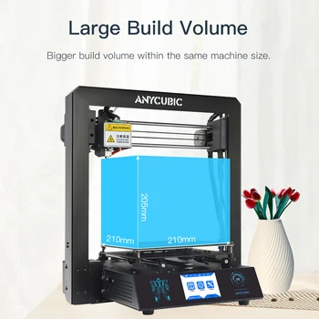 ANYCUBIC I3 Mega 3D impresora actualizaciÃ³n TFT pantalla tÃ¡ctil marco de Metal rÃ­gido gran volumen de construcciÃ³n 3d impresora DIY Kit impresora 3d