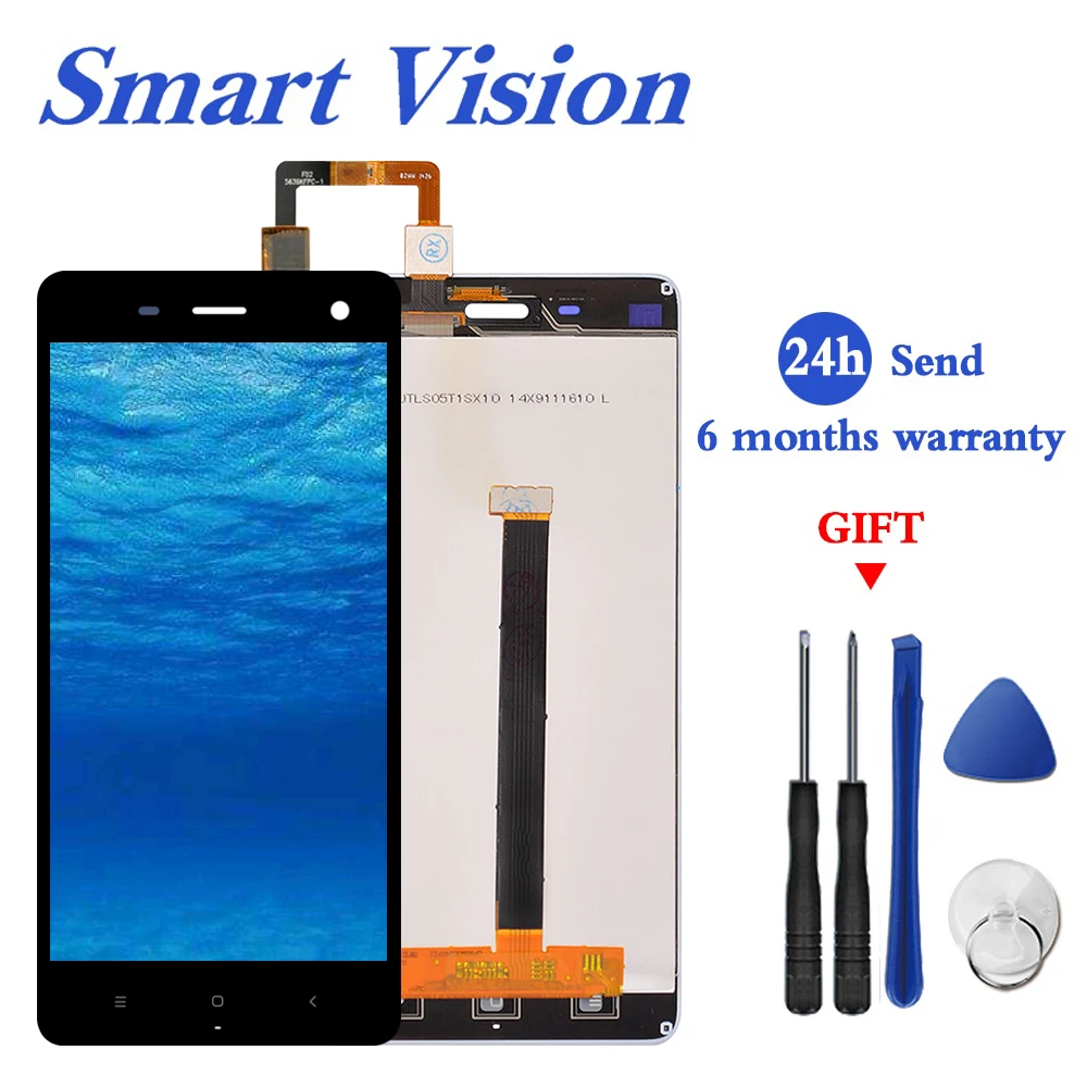 

For xiaomi Mi4 5.0" IPS Display LCD+ Touch Screen Digitizer for Xiaomi Mi 4 Frame and Tools Set