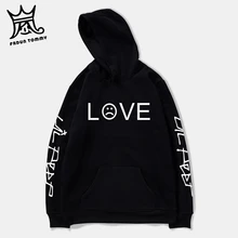 Lil Peep Love зимние толстовки мужские толстовки пуловер с капюшоном повседневные женские Homme Harajuku модные толстовки мужские с длинным рукавом