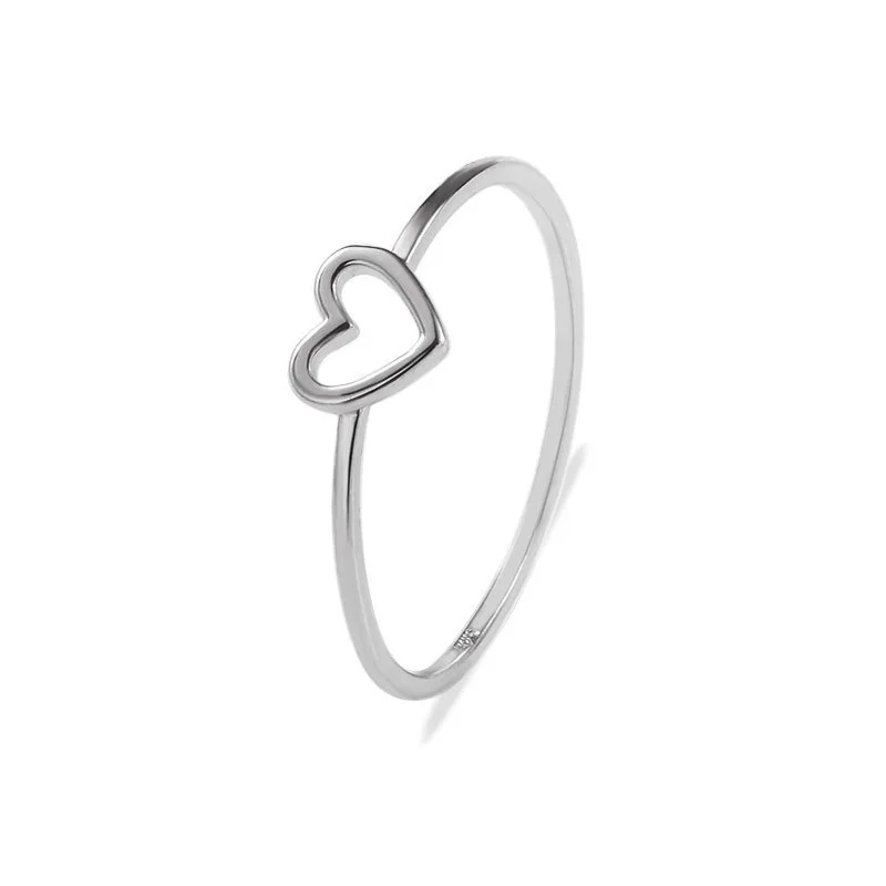 

Dandy Rose Gold Stainless Steel Initial Love Ring Women's Fashion Accesories 2019 for Mistress Gift,Black