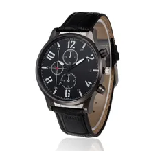 2017 Clock Men New vintage watch Retro Design Leather Band Analog Alloy Quartz Dresses Wrist Watch Dropshipping M8