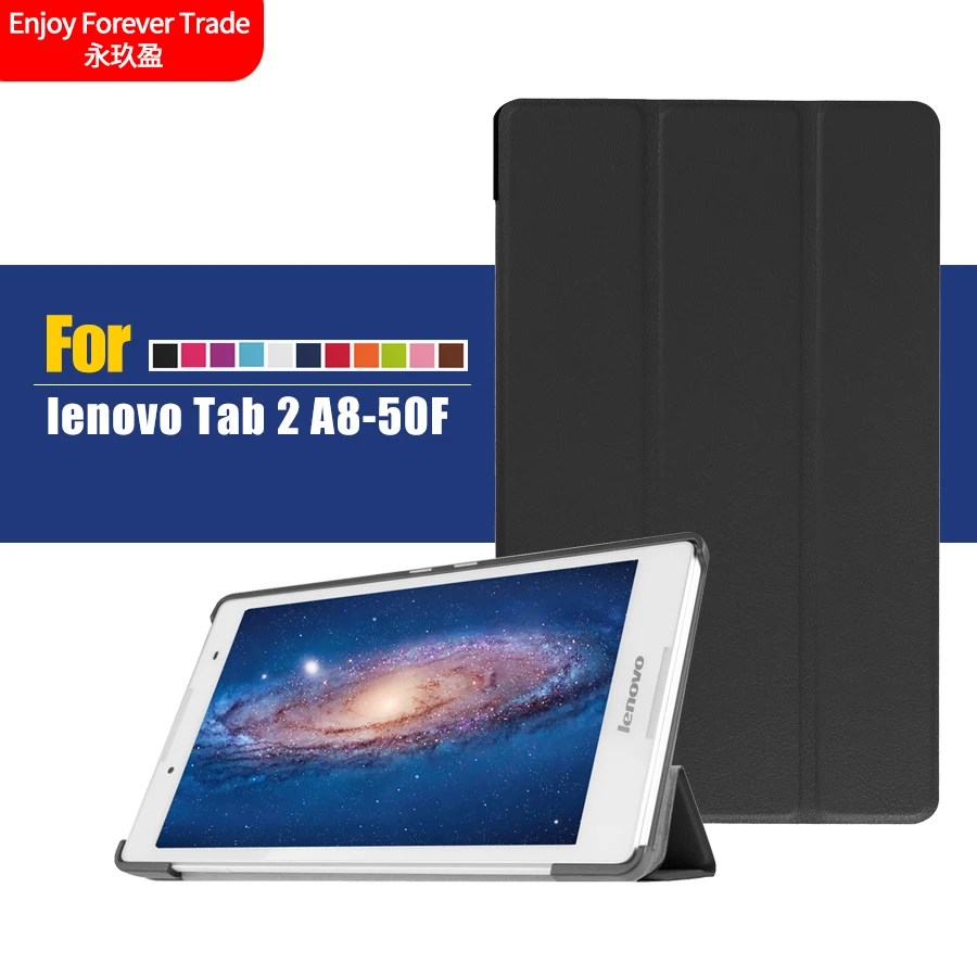 2016 New Tab3 8 inch Tablet TB3 850M Case Flip Cover For Lenovo Tab3
