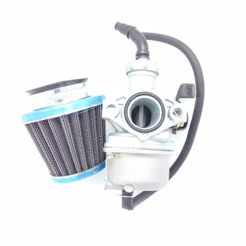 

PZ22 22mm New Carburetor Hand Choke With Air Filter For 125cc ATV Dirt Bike Go Kart Honda CRF XR