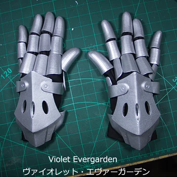 

2 Pcs Sale Violet Evergarden Cosplay Gloves Artificial Limb Mechanical Halloween Carnival Armor Accessories Prop Dropshipping