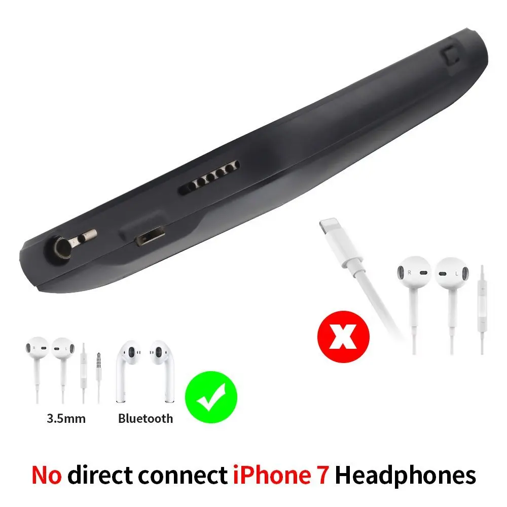 XLOT Case for iphone Battery Charger Case for iPhone Power Case Ultra Thin External Battery Backup Pack Charging Case for iphone Power bank charger case ultra Thin cover for iphone  (10)