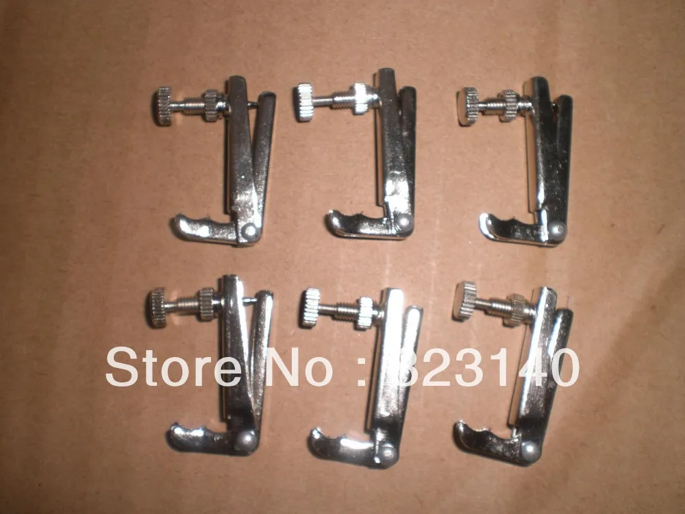 

100 PCs VIOLA Fine tuners SILVER color