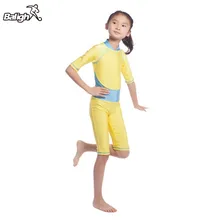 Мусульманский арабский Купальник для девочек, скромный купальник, мусульманская пляжная одежда