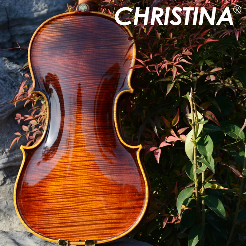 Профессиональная скрипка 4/4 Master Christina Solo S500 с импортным Европейским кленовым