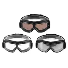 vintage motorcycle helmet goggles retro scooter harley moto helmets glass windproof protective gear eyewear Free Size 3 Colors
