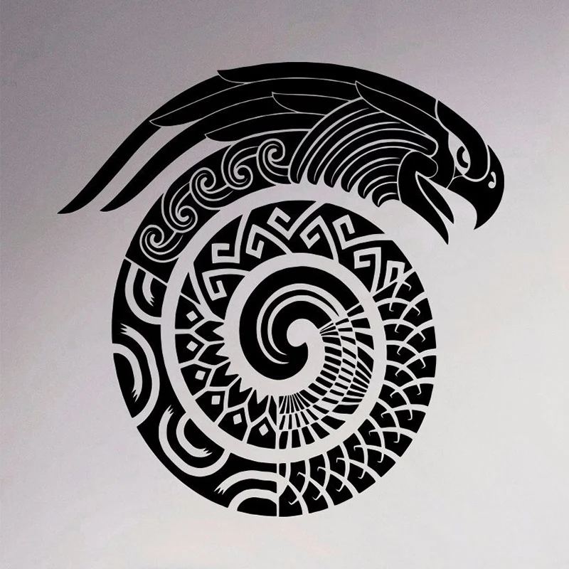 Celts Pattern Symbol Wall Sticker European Retro Ornament Vinyl Decal Home Interior Bedroom Decor Scandinavian Design Mura