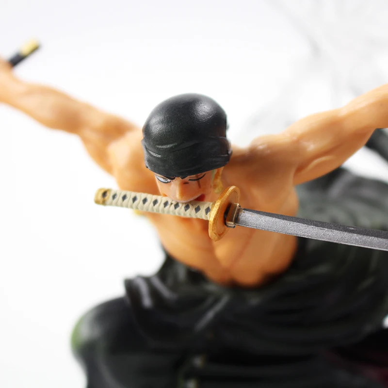 14 см аниме одна штука Roronoa Зоро фигурка Colossum Battle Ver ПВХ Коллекционная модель