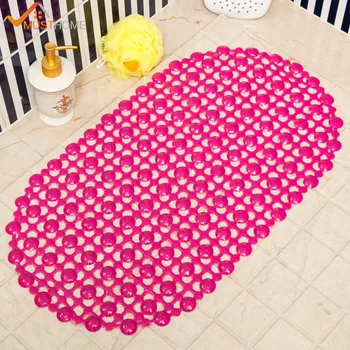 

MustHome 38x68cm Non Slip PVC Bath Mat Bathroom Bathtub Mat