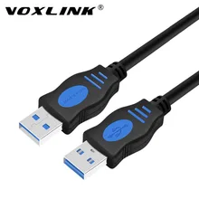 Voxlink USB/USB кабель-удлинитель USB 2.0 мужчинами продлить кабель внешний жесткий диск Кабель-адаптер для радиатора жесткий диск