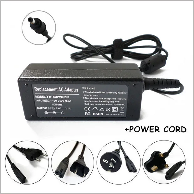 Универсальный блок питания для ноутбука Samsung NP900X1A NP900X3A 40 Вт|notebook ac adapter|adapter for