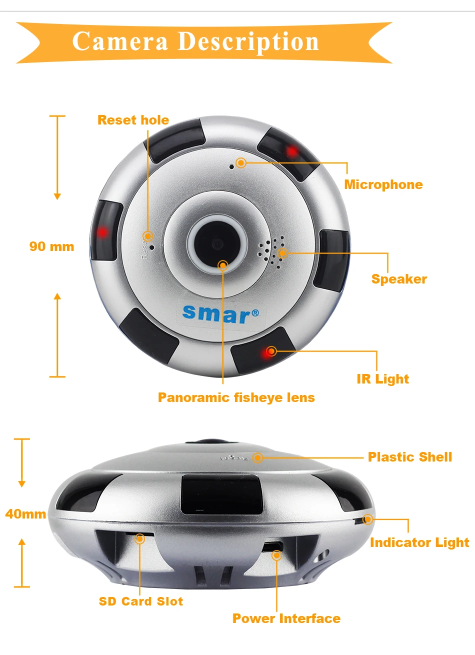 XQ9-VR Camera Description