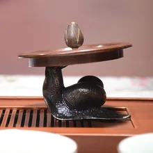 Железный горшок крышка чистая медная крышка чайная ложка крышка улитки медная Крышка чайника железный горшок компаньон