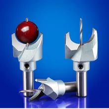 Fraise de 6mm-30mm, mèche de toupie, perles de bouddha, couteau à boule, outils de travail du bois, tige de 10mm, perceuse de perles en bois pour Fresas Para CNC