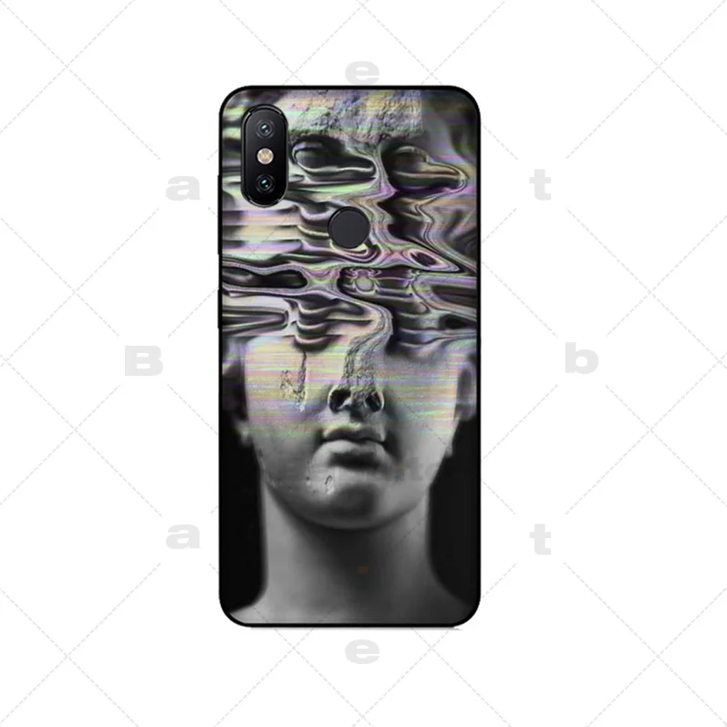 Vintage David Graphic Phone Cases For iPhone XS XR XS Max X 6 6S 7 8 Plus 5 5S SE Black Soft TPU Phone Back Cover Coque