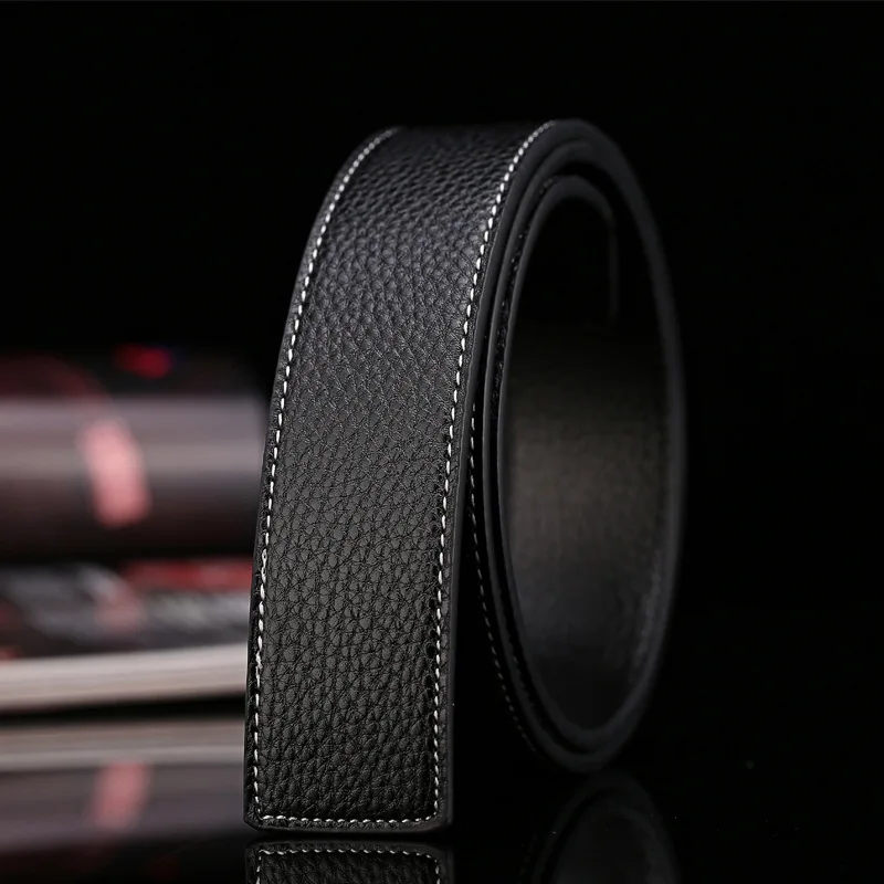 

Designers Luxury Brand Belts for Men High Quality Pin Buckle Male Strap Genuine Leather Waistband Ceinture Homme,No Buckle for H