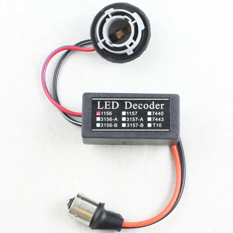 

BA15S LED Decoder No more OBC warning Fix Hyper Flash,1156 LED Warning Canceller , NO FREE ERROR decoder 10pcs FREE SHIPPING!