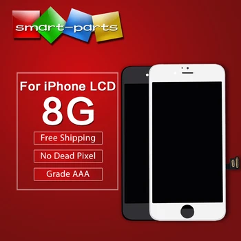 

50pcs/lot Grade AAA High quality For iPhone 8 LCD Glass Touch Screen Digitizer LCD Assembly Replacement Free DHL