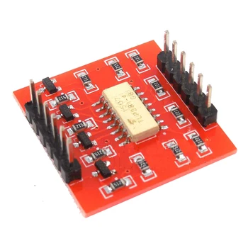 

HW-399 4-channel Optocoupler Isolation Module for Arduino high and low level expansion board electronic building blocks Red